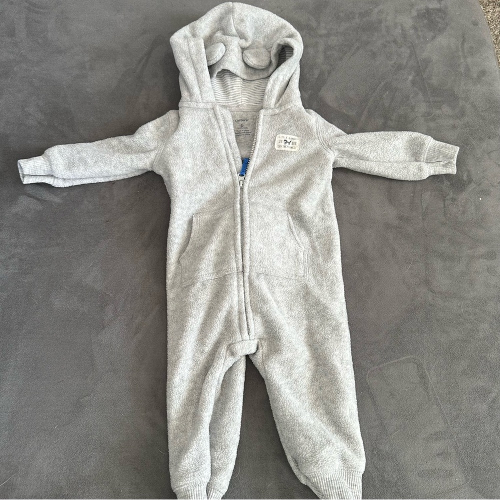 Carters Racoon Fleece Bunting